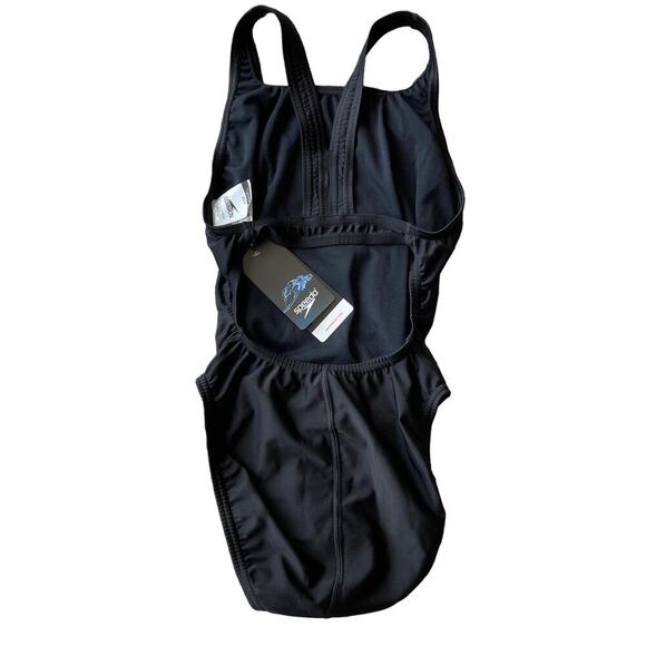 Speedo Pro LT One Piece Swimsuit Women's 6/32 Team Black NWT - Picture 4 of 8